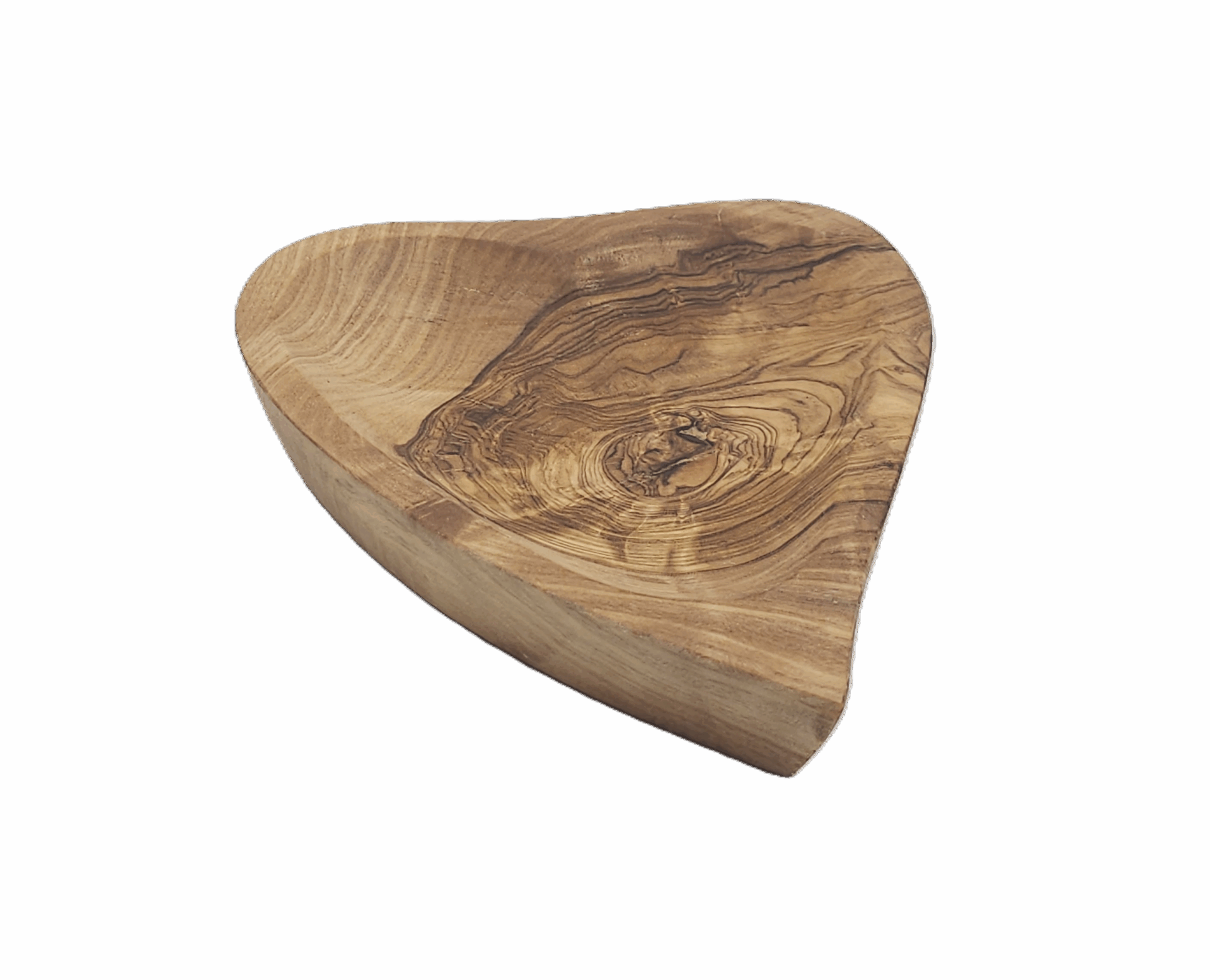 Wooden Heart Shaped Dish