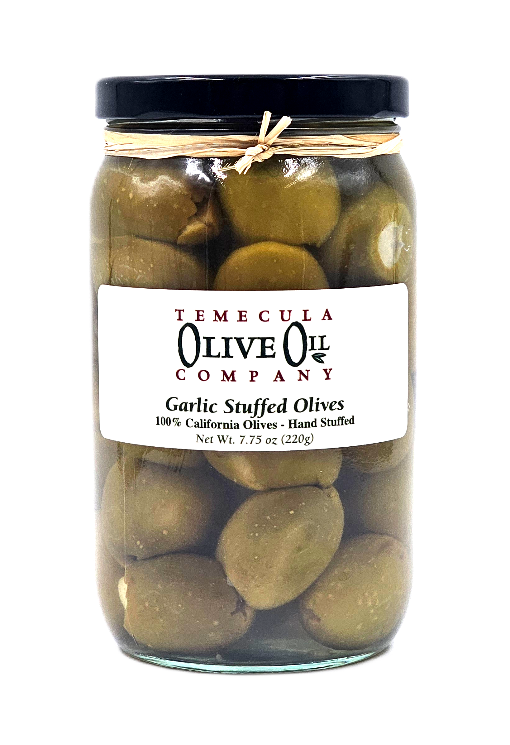 Cured Garlic Stuffed California Olives