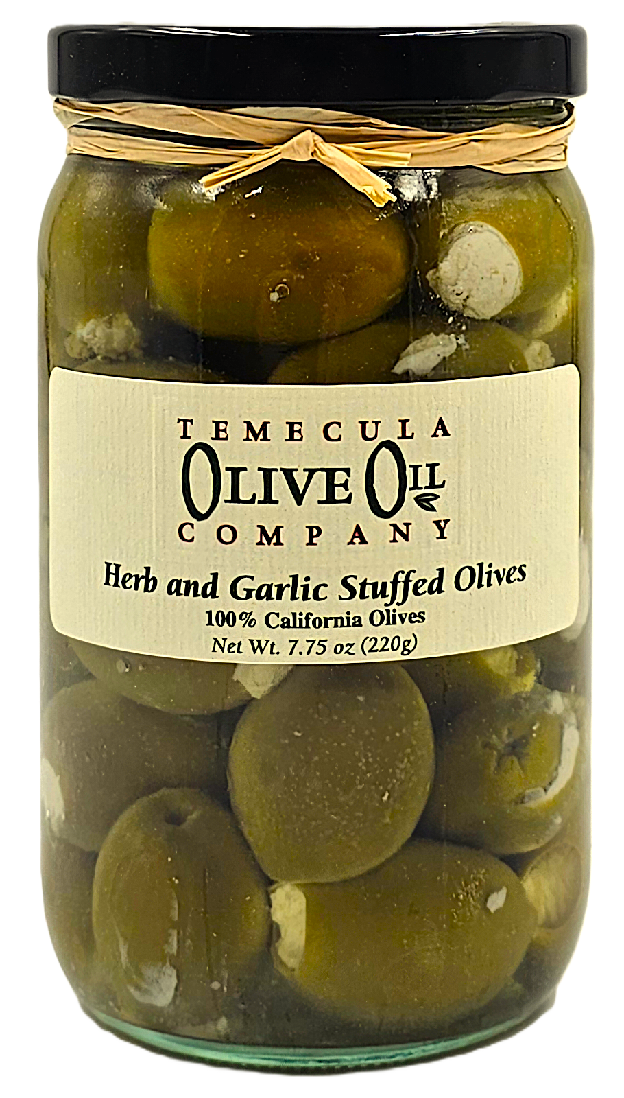Herb & Garlic Stuffed California Olives