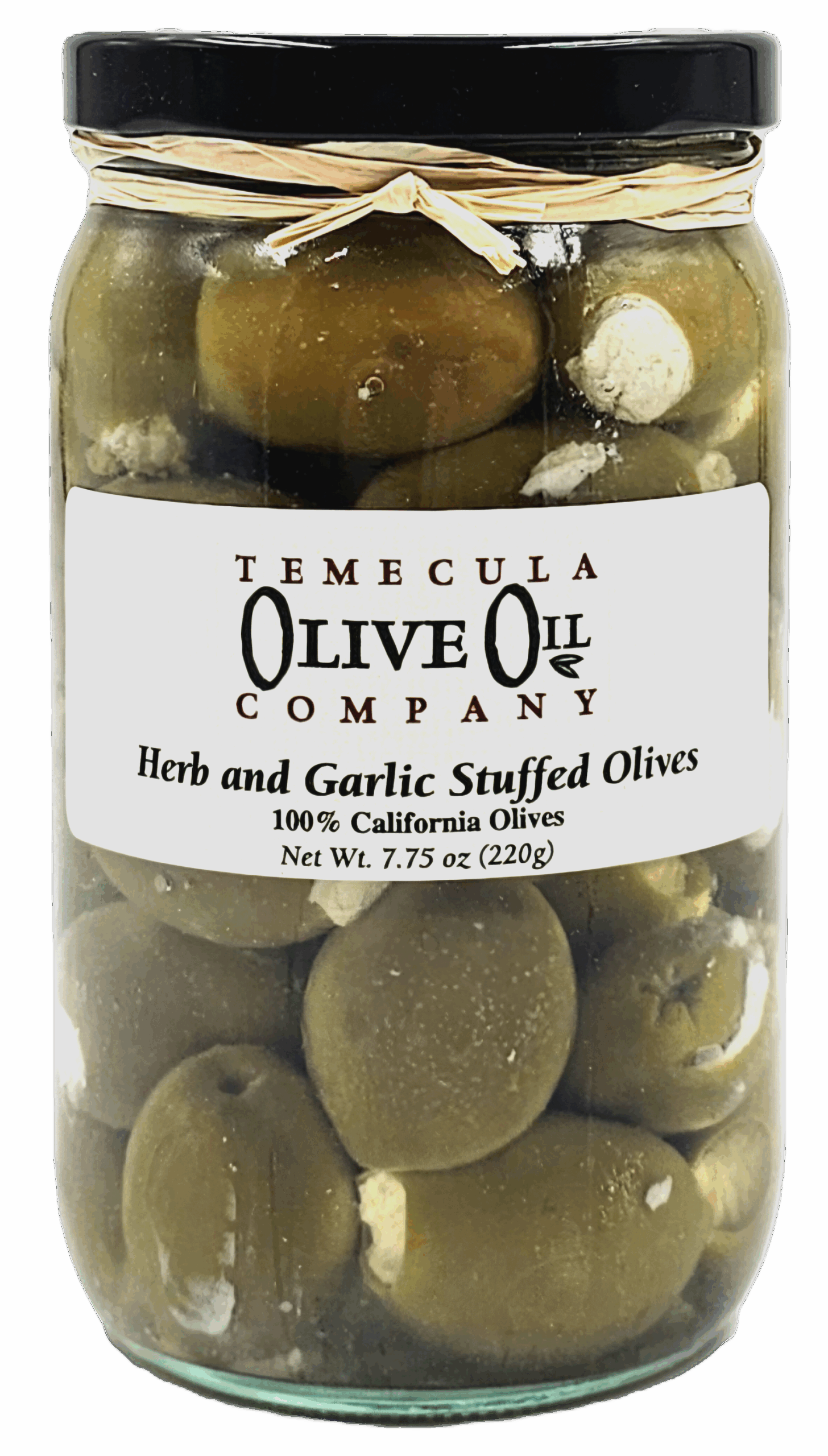 Herb & Garlic Stuffed California Olives