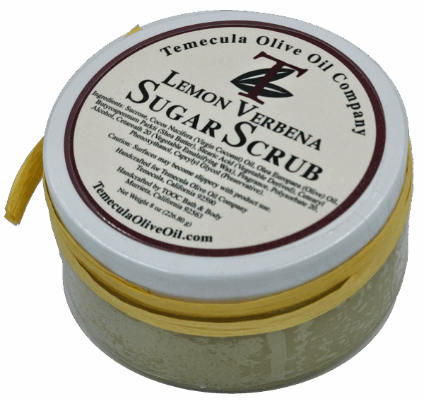 Lemon Verbena Olive Oil Sugar Scrub