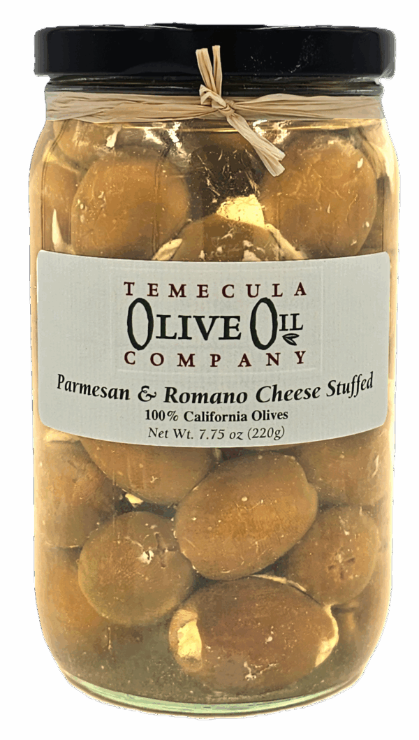 Parmesan & Romano Cheese Stuffed Green Olives