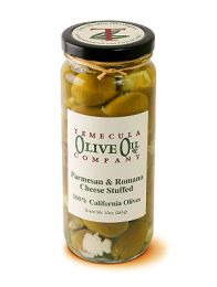 Parmesan & Romano Cheese Stuffed Green Olives