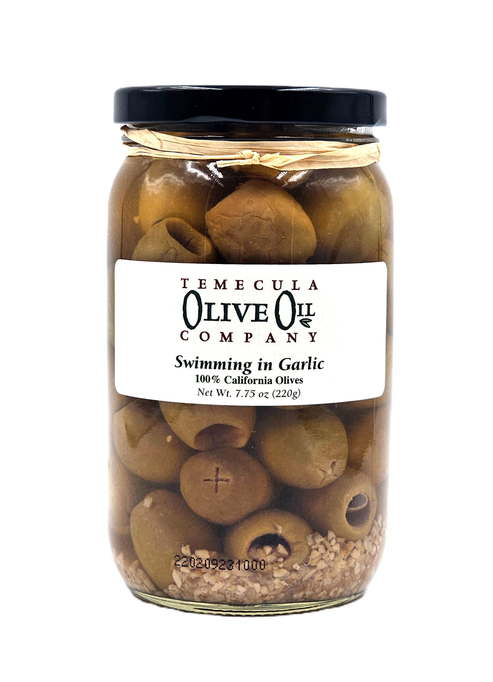 Swimming in Garlic Olives