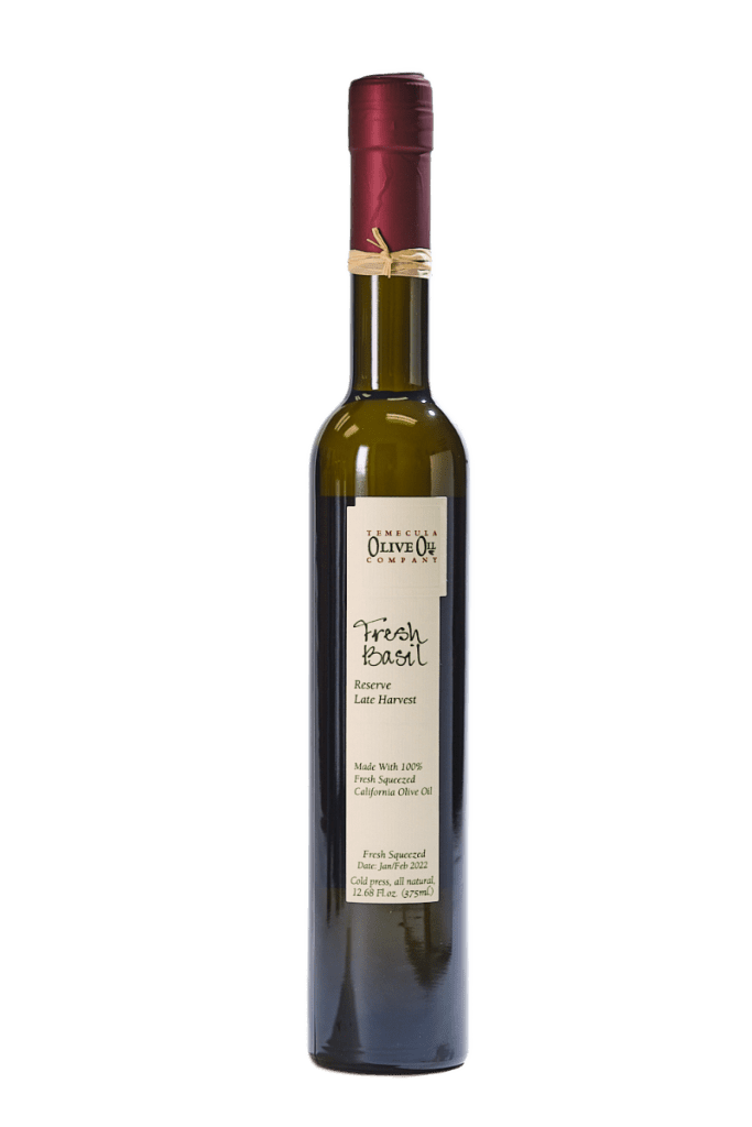 Olive Oil Fresh Basil 375ml TOOC