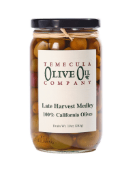 Cured Late Harvest Medley of California Olives