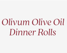 Olivum Olive Oil Dinner Rolls