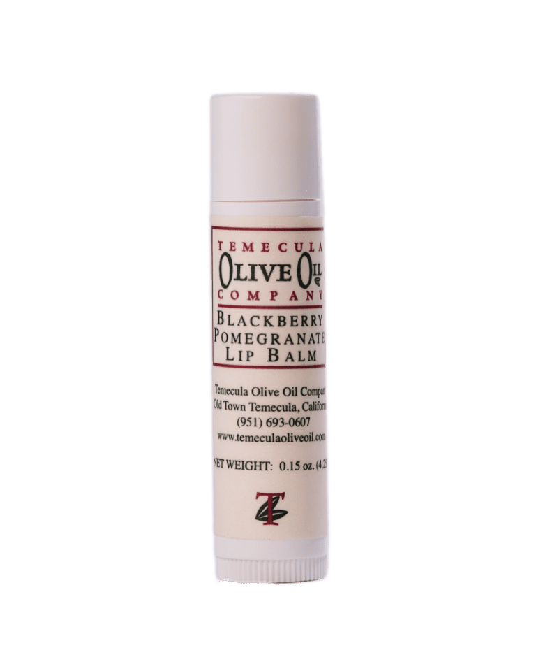 Lip Balm Blackberry Pomegranate Temecula Olive Oil Company