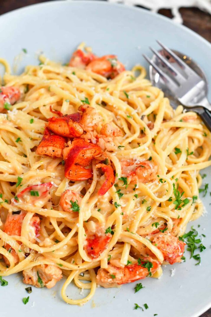 Spicy Lobster Pasta Spicy Lobster Pasta Recipe