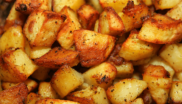 Roasted Potatoes with Lemon Salt