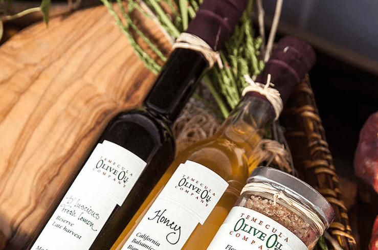 Olive Oil, Vinegar and Sea Salt