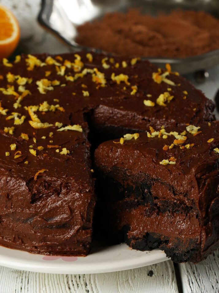 Blood Orange Chocolate Cake Recipe