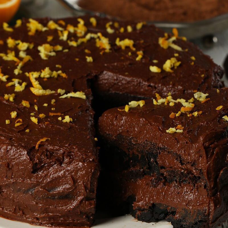 Blood Orange Chocolate Cake Recipe