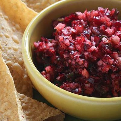 Festive Cranberry Salsa Festive Cranberry Salsa Recipe
