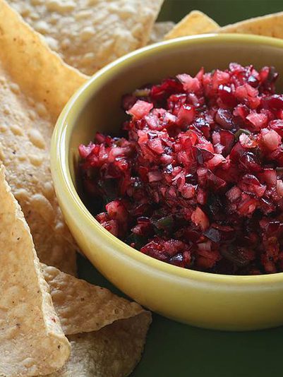 Festive Cranberry Salsa