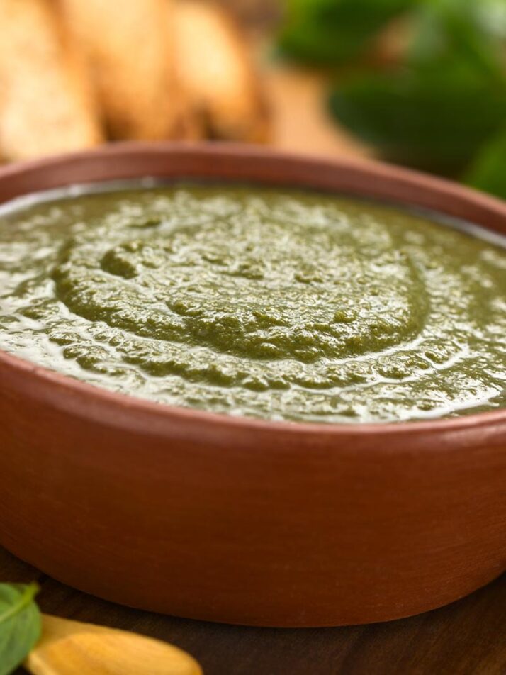 Le Caprice Creamy Pesto Le Caprice Creamy Pesto Recipe