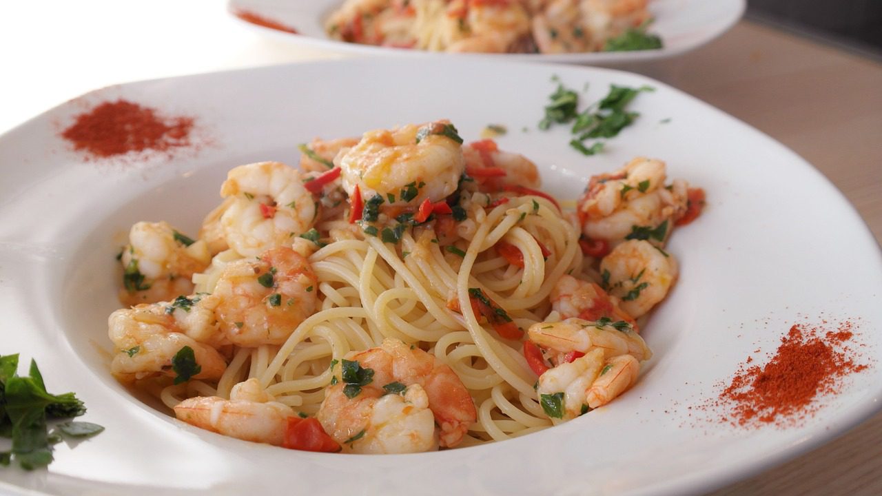 Garlic Shrimp Linguine - Temecula Olive Oil Company