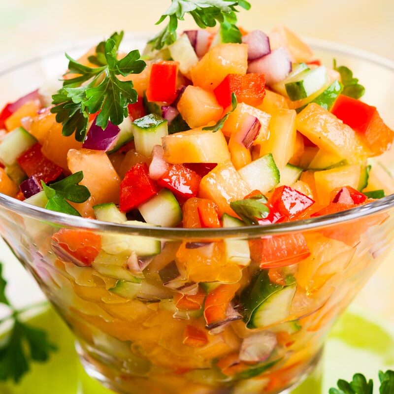 Strawberry and Cucumber Salsa Recipe