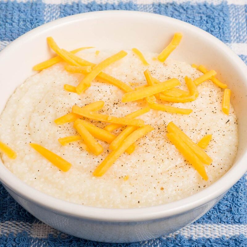 Truffle Cheddar Grits Truffle Cheddar Grits Recipe