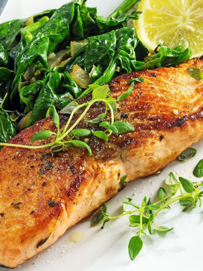 Zahtar Arctic Char with Citrus Couscous Salad Recipe