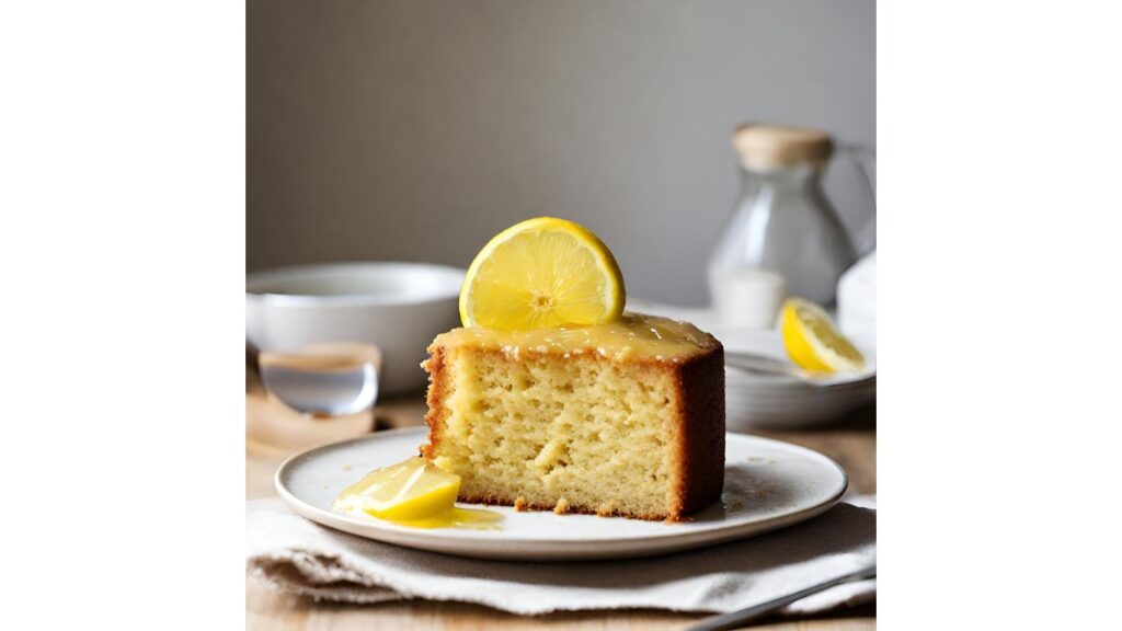 D'Luscious Honey Lemon Olive Oil Cake Recipe