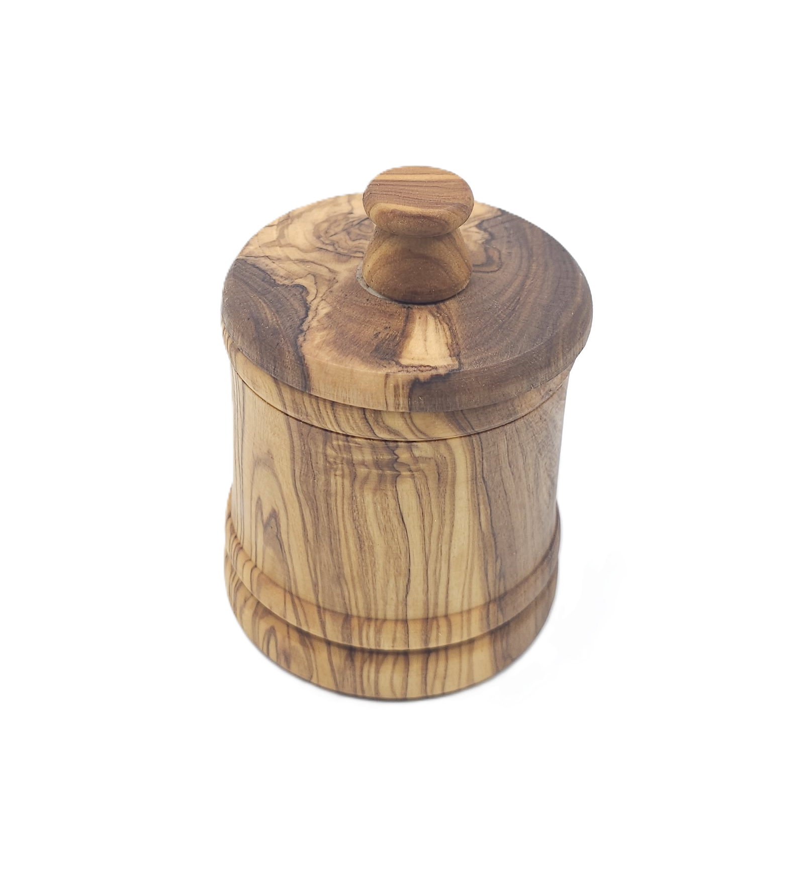 Wooden Salt Jar