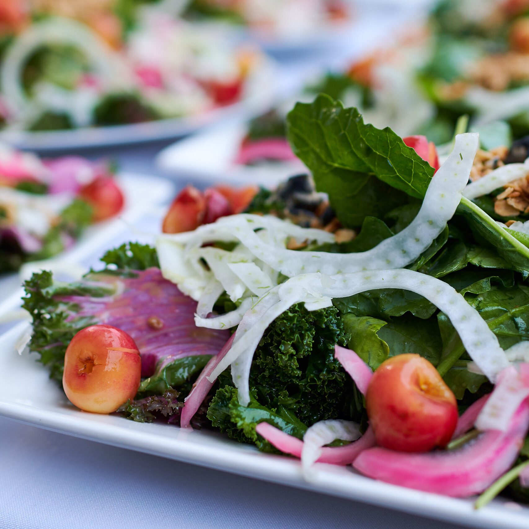 Summer Salad with Oil & Vinegar