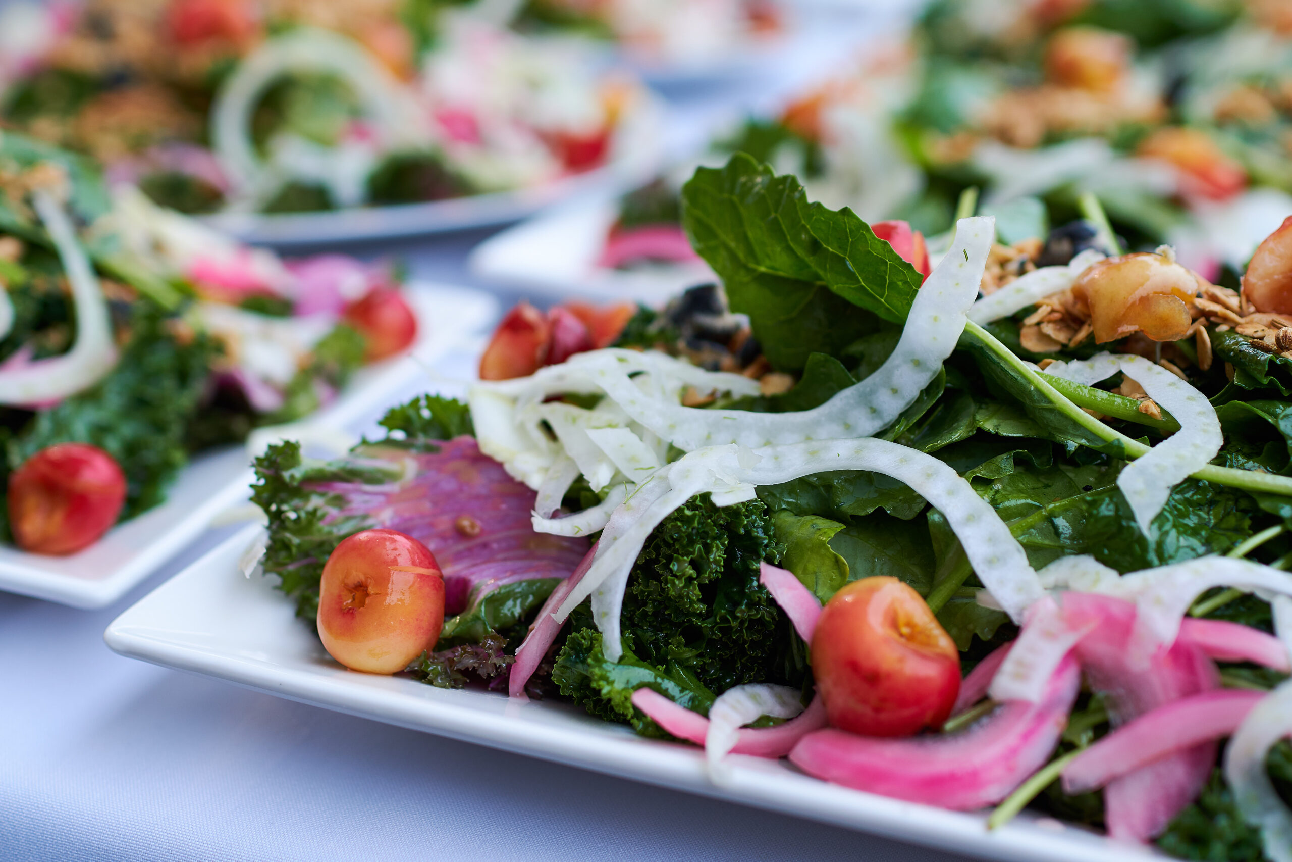 Summer Salad with Oil & Vinegar