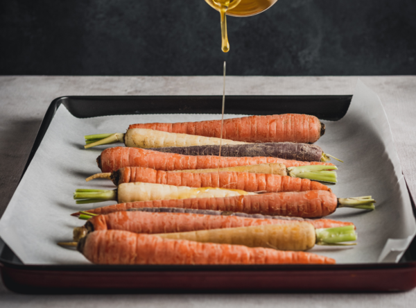 carrots and olive oil