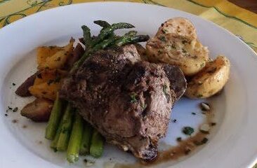 D’Luscious Lemon Lamb Dinner