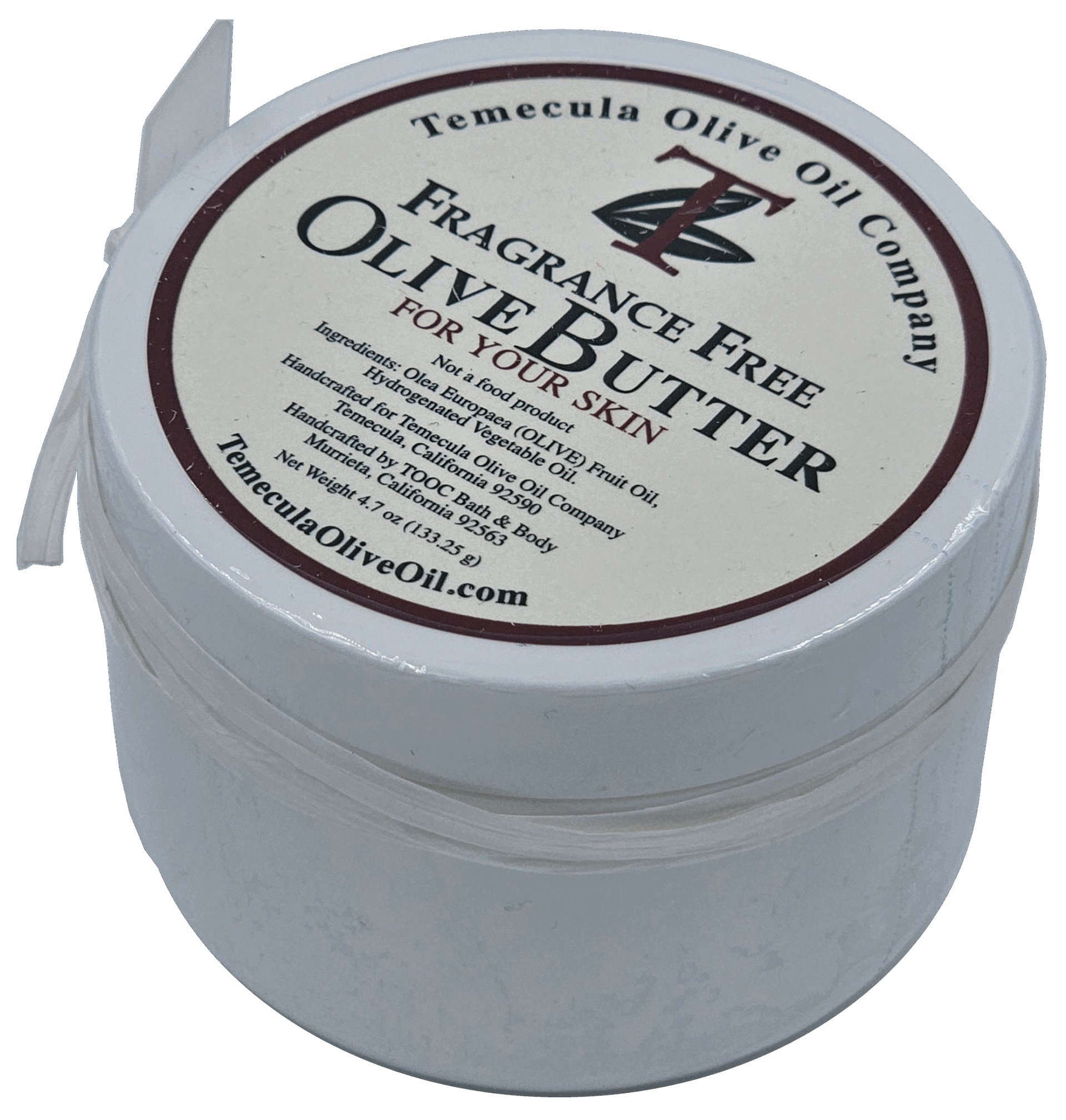 Fragrance Free Olive Butter