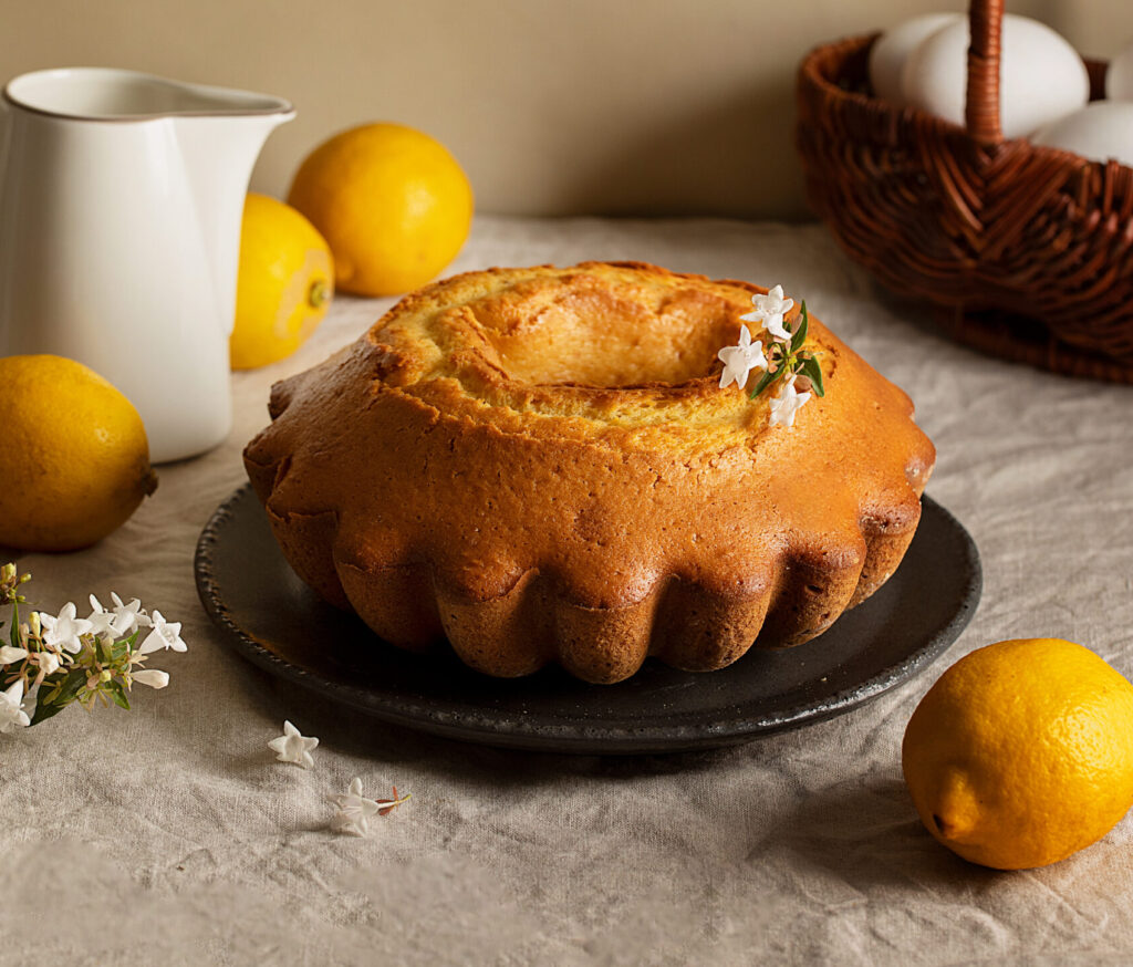 Honey Lemon Olive Oil Cake