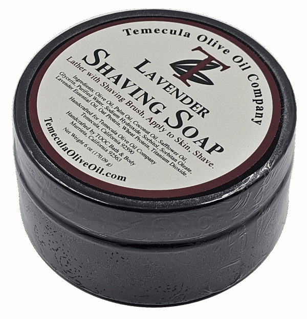 Lavender Olive Oil Shaving Soap