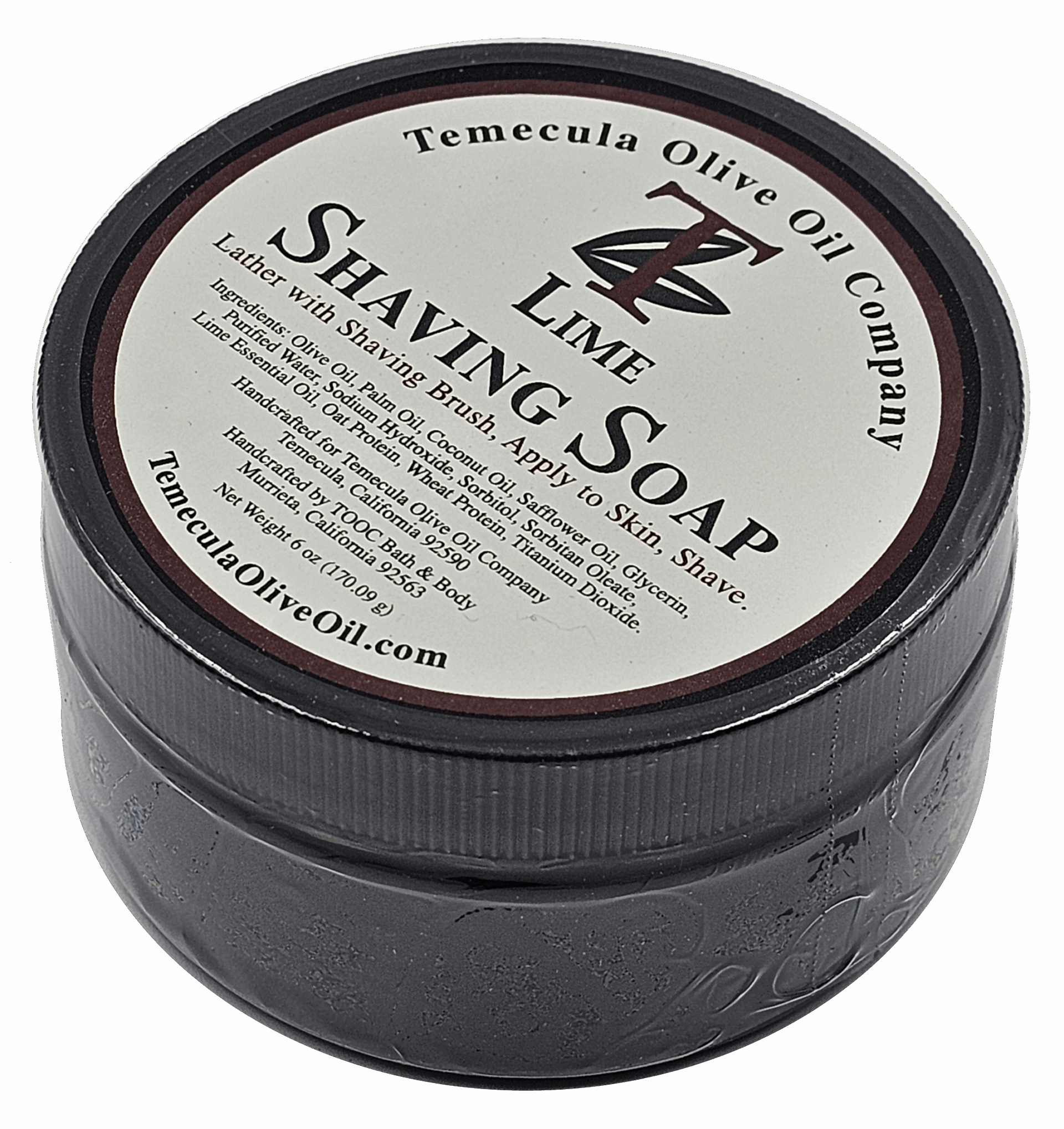 Lime Olive Oil Shaving Soap