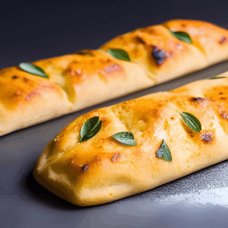 Basil Focaccia Bread Basil Focaccia Bread