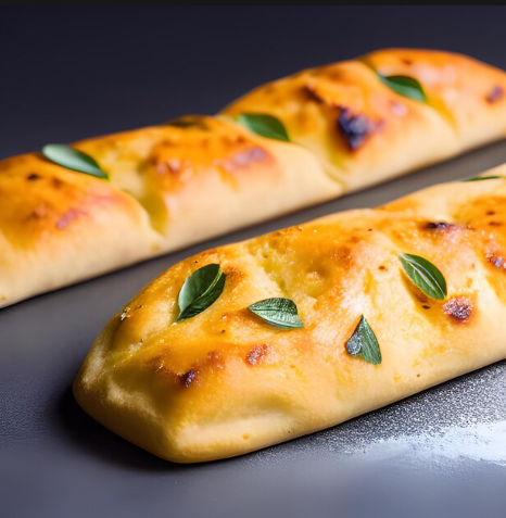 Basil Focaccia Bread