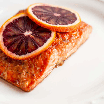 Blood Orange Salmon Blood Orange Salmon