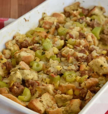 Herbed Focaccia Stuffing
