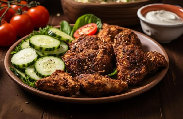 Mediterranean Fried Chicken