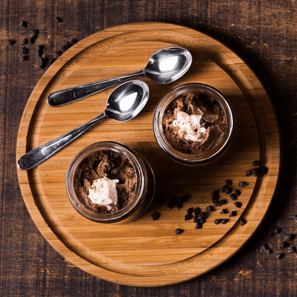 Olive Oil Chocolate Mousse