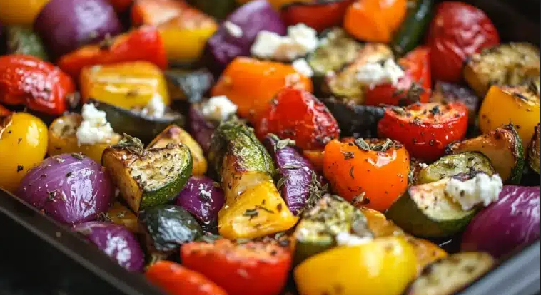 Oregano Olive Oil Roasted Vegetables