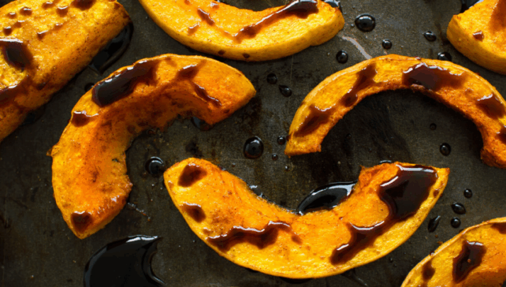 Roasted Butternut Squash with Balsamic Vinaigrette