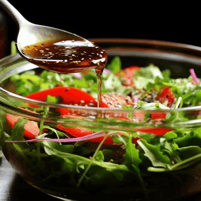 Spring Greens with Lemon Vinaigrette