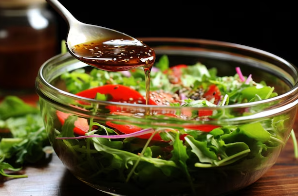 Spring Greens with Lemon Vinaigrette