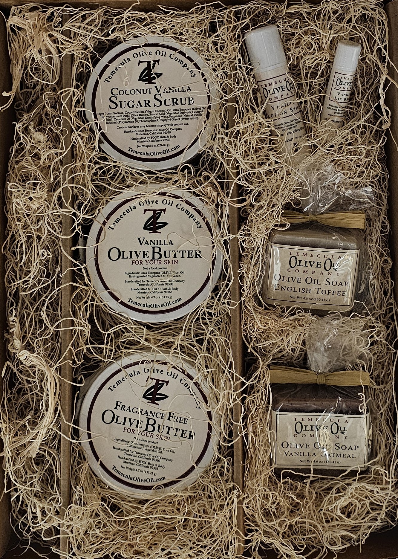 Olive Oil Pampering Essentials Gift Set