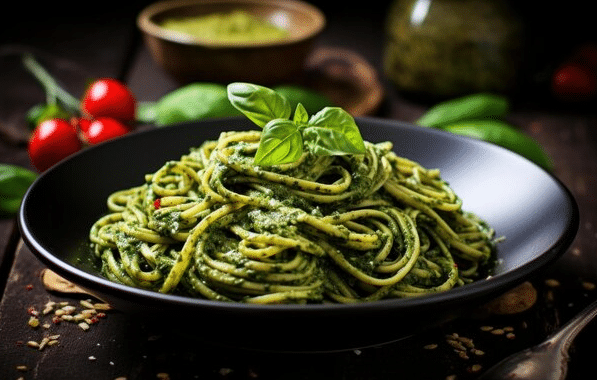 Spinach Pesto Pasta